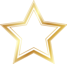 Gold Star Illustration